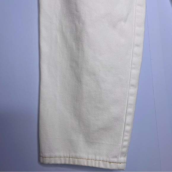 dino Valiano Off White Vintage Mom Jeans Size 42 - Picture 5 of 9